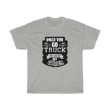 Never Get Stuck Heavy Cotton Tee