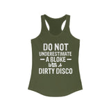 DIRTY DISCOWomen's Ideal Racerback Tank