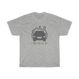 Build Cars All Day Heavy Cotton Tee BLK