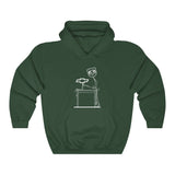 Dodge Over Chevy Table Hooded Sweatshirt