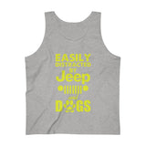 Jeep and Dog Men's Ultra Cotton Tank Top