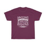 UAW Unions Heavy Cotton Tee