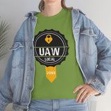 3 UAW local 2093 Heavy Cotton Tee