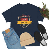 8 UAW local 163 Heavy Cotton Tee