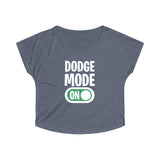 DODGE Mode Women's Tri-Blend Dolman