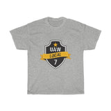 10 UAW local 7 Heavy Cotton Tee