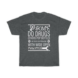 Some Do Drugs Heavy Cotton Tee