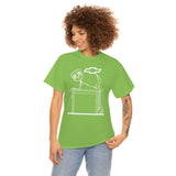 Chevy Over Dodge Table Heavy Cotton Tee