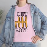 229 DET ROIT Heavy Cotton Tee BLK