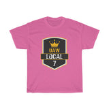 9 UAW local 7 Heavy Cotton Tee