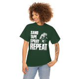 Sand Tape Repeat Heavy Cotton Tee