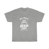 Lucky jeep Unisex Heavy Cotton Tee