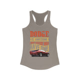 Awesome Dodge Women's Ideal Racerback Tank