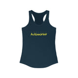 Auto Worker Women's Racerback