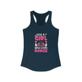 Girl who loves Dodge Women's Top Tank