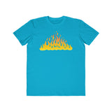 Fire Designed Printed Journey Men's Fashion Tee