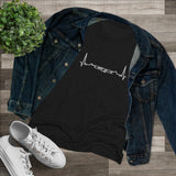 Heart Beat Women's Triblend Tee