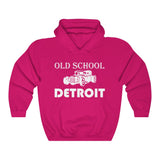 Old School Detroit Hooded Sweatshirt