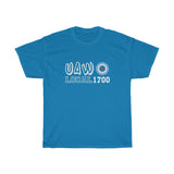 7 UAW Local 1700 Heavy Cotton Tee