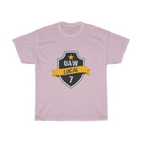 10 UAW local 7 Heavy Cotton Tee