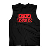 Alpha Romeo Men's  Ultra  Cotton Sleeveless Tank