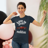 Life is better Women's Triblend Tee