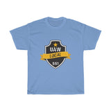 10 UAW local 551 Heavy Cotton Tee