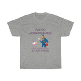 Postal Worker Roar Fix Stupid Heavy Cotton Tee