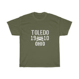 Toledo 1910 OHIO Heavy Cotton Tee