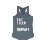 For fitness DOGE and Repeat Women's Ideal Racerback Tank