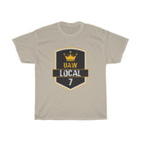 9 UAW local 7 Heavy Cotton Tee