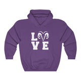 LOVE Ram Hooded Sweatshirt