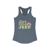 Owner of jeep Women's Ideal Racerback Tank