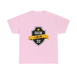 10 UAW local 22 Heavy Cotton Tee