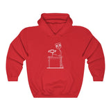 Dodge Over Chevy Table Hooded Sweatshirt