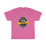 10 UAW local 551 Heavy Cotton Tee