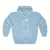 Ford Over Dodge Table Hooded Sweatshirt