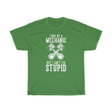 Mechanic Fix Stupid Heavy Cotton Tee