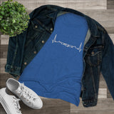 Heart Beat Women's Triblend Tee