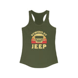 Powered jeep Women's Ideal Racerback Tank