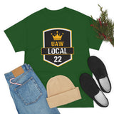 9 UAW local 22 Heavy Cotton Tee