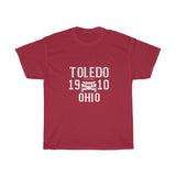 Toledo 1910 OHIO Heavy Cotton Tee