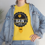 3 UAW local 249 Heavy Cotton Tee