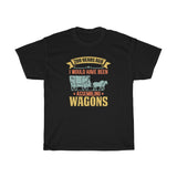 Assembling Wagons Heavy Cotton Tee