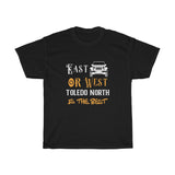 East OR West North Heavy Cotton Tee