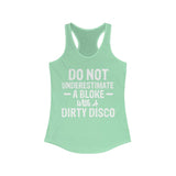 DIRTY DISCOWomen's Ideal Racerback Tank