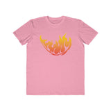 Fire Printed Men's Fashion Tee