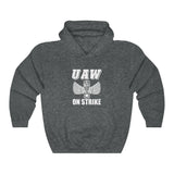 0047  UAW on Strike Hooded Sweatshirt