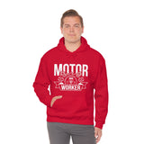 0043 Motor Worker  Hooded Sweatshirt