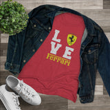 Love Ferrari Women's Triblend Tee